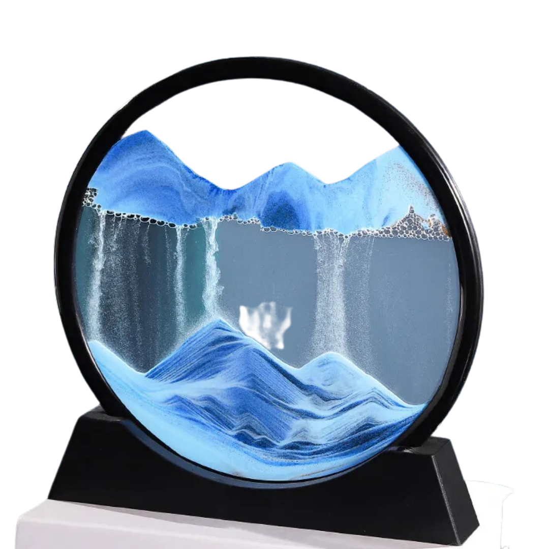 Round Sandscape Hourglass