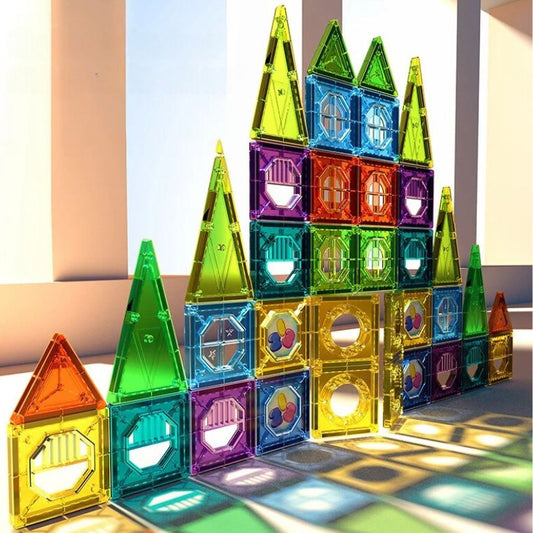 Premium Educational Magnetic Building Blocks 200 pieces