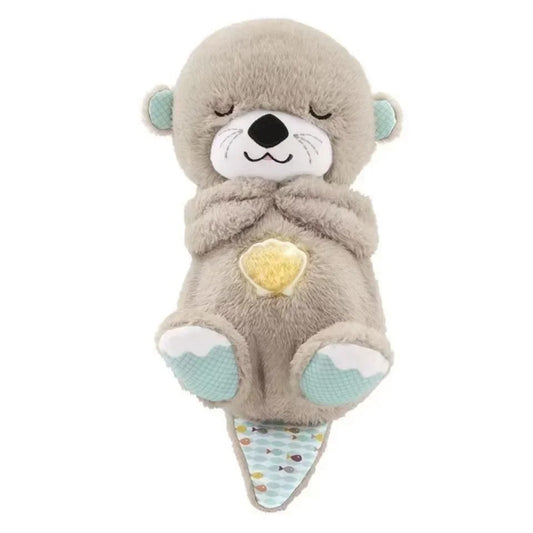 Soothing otter plush toy.