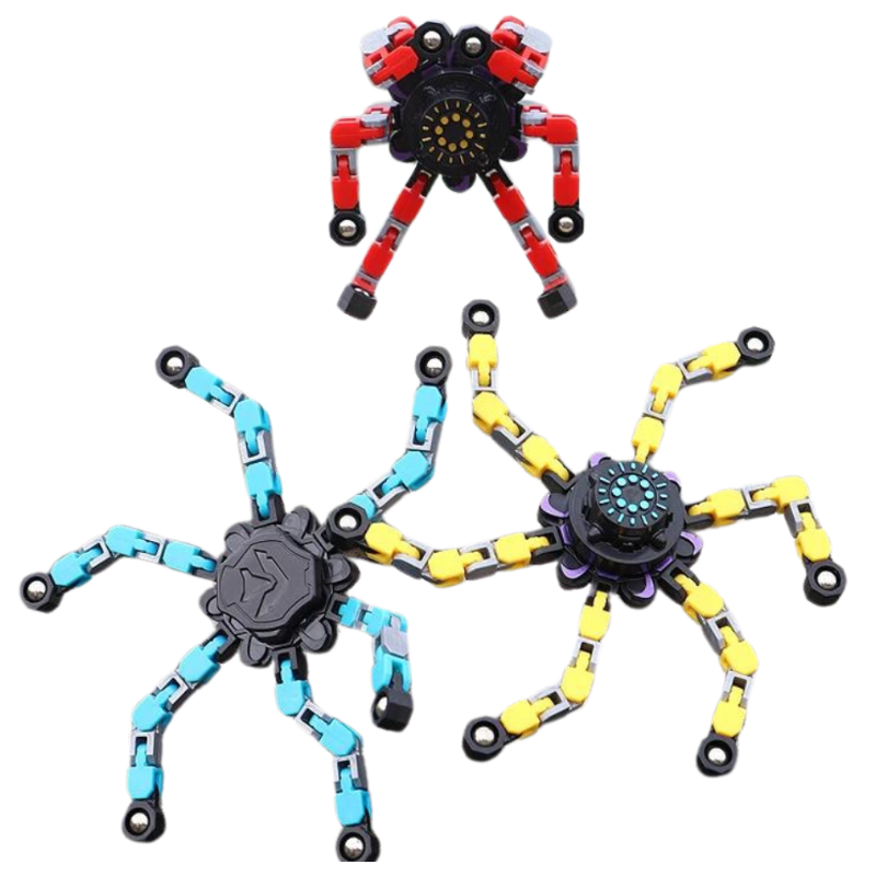 3 Transformable Fidget Spinners